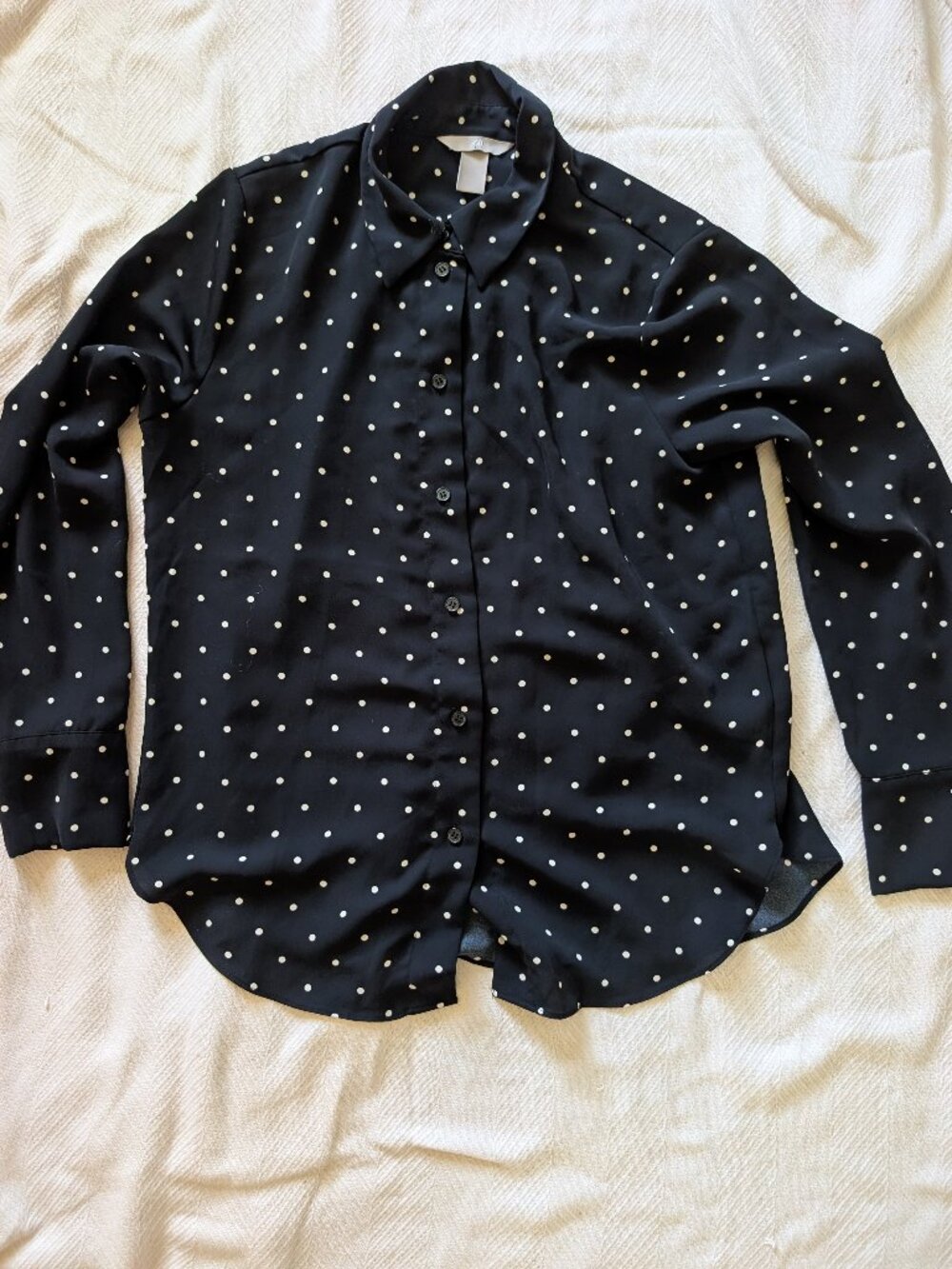 Polka dot blouse - H&M size S